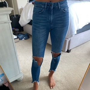 DL1961 Skinny High Rise Ankle Jeans